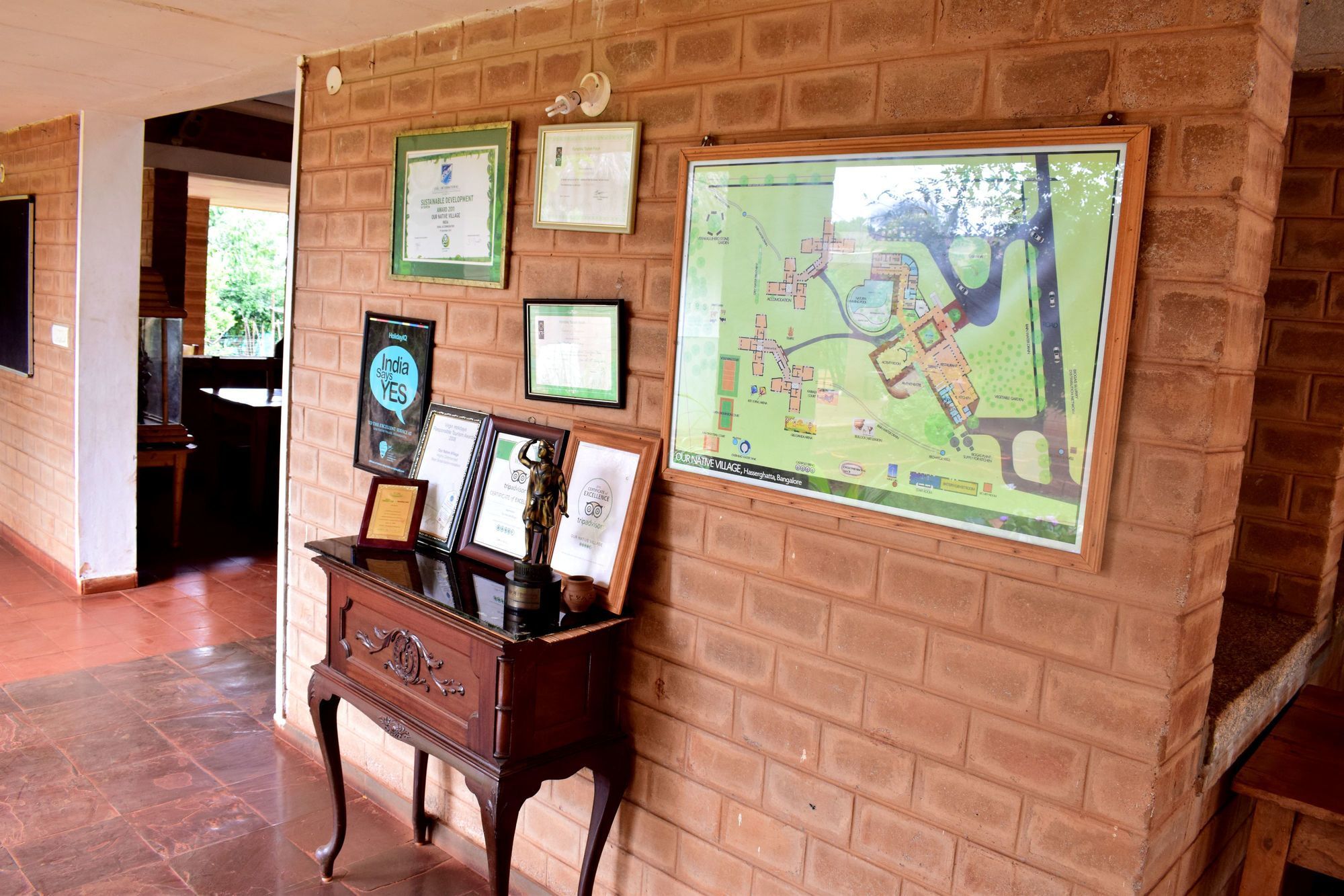 เอาเวอร์ เนทีฟ วิลเลจ รีสอร์ต Hotel Gadigarpalya ภายนอก รูปภาพ